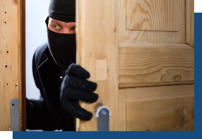 image of a burglar