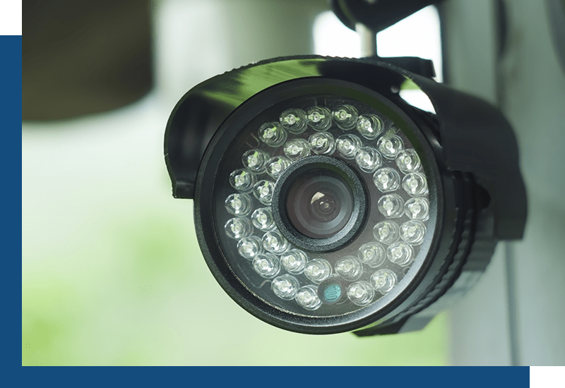 A security camera