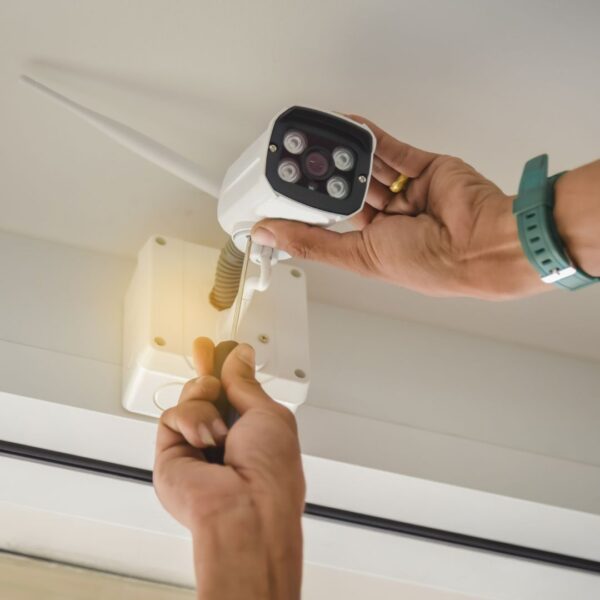 installing a security camera